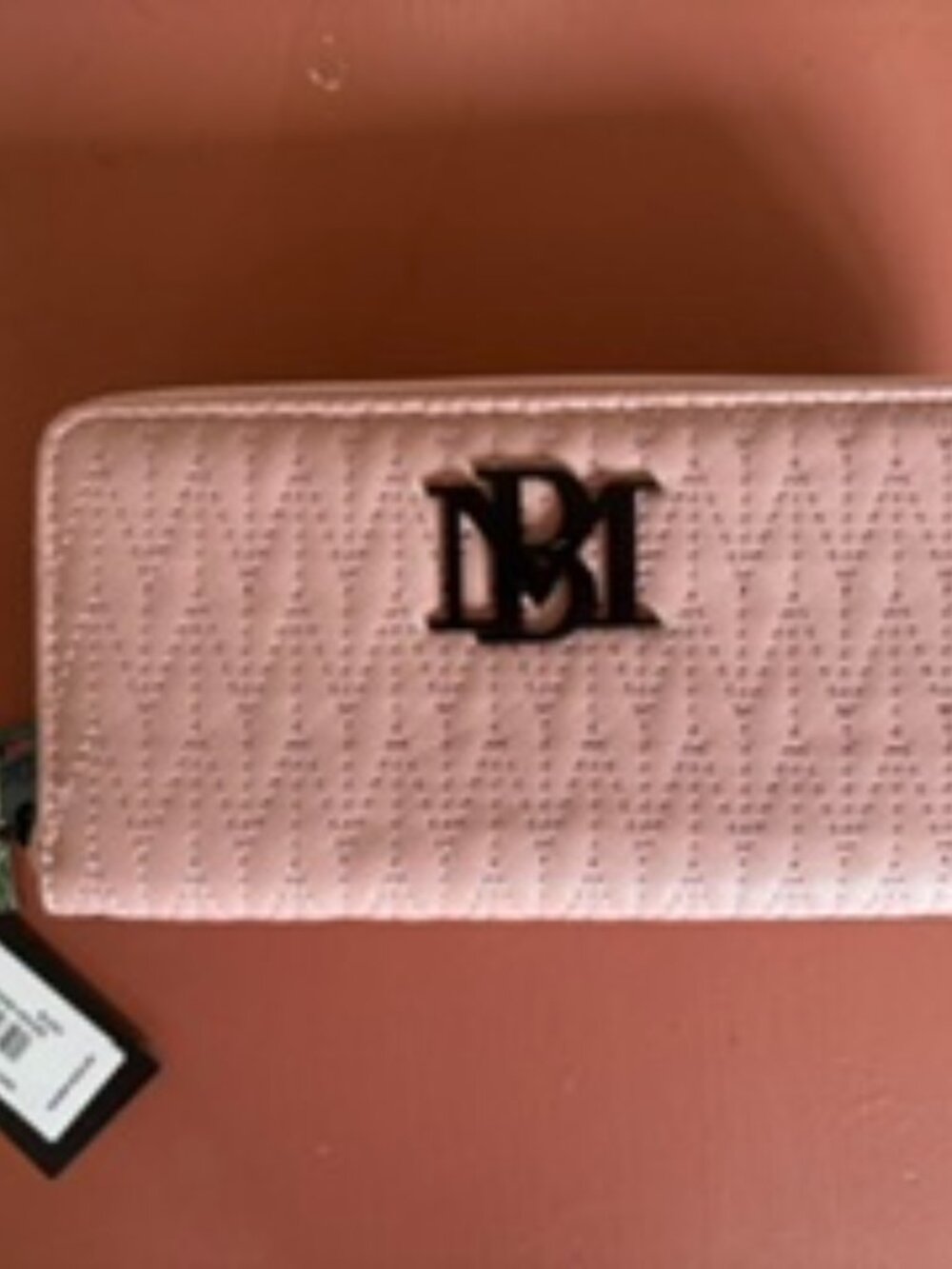 Brand New Badgley Mischka Blush Pink Wallet/Wrislet NWT.